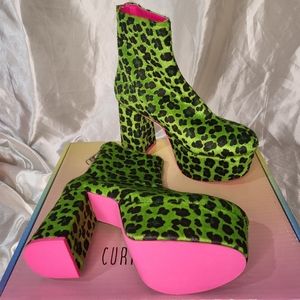 Current Mood Dollskill Pouncin' Around Platform Boots